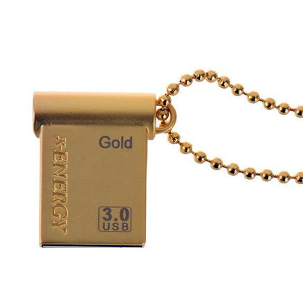 فلش مموری ایکس-انرژی مدل USB3.0 Gold ظرفیت 64 گیگابایت